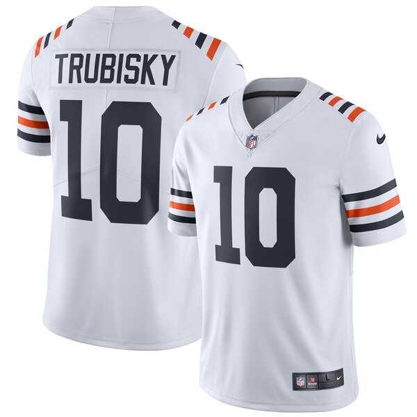 Nike Bears 10 Mitchell Trubisky White 2019 Alternate Classic Vapor Untouchable Limited Jersey,We sell and wholesale Nike Bears 10 Mitchell Trubisky White 2019 Alternate Classic Vapor Untouchable Limited Jersey on line form chian!